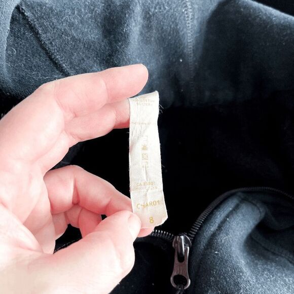 Lululemon Womens Full Zip Scuba Hoodie Black Size 8 - Picture 3 of 6